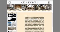 Desktop Screenshot of bastides.org